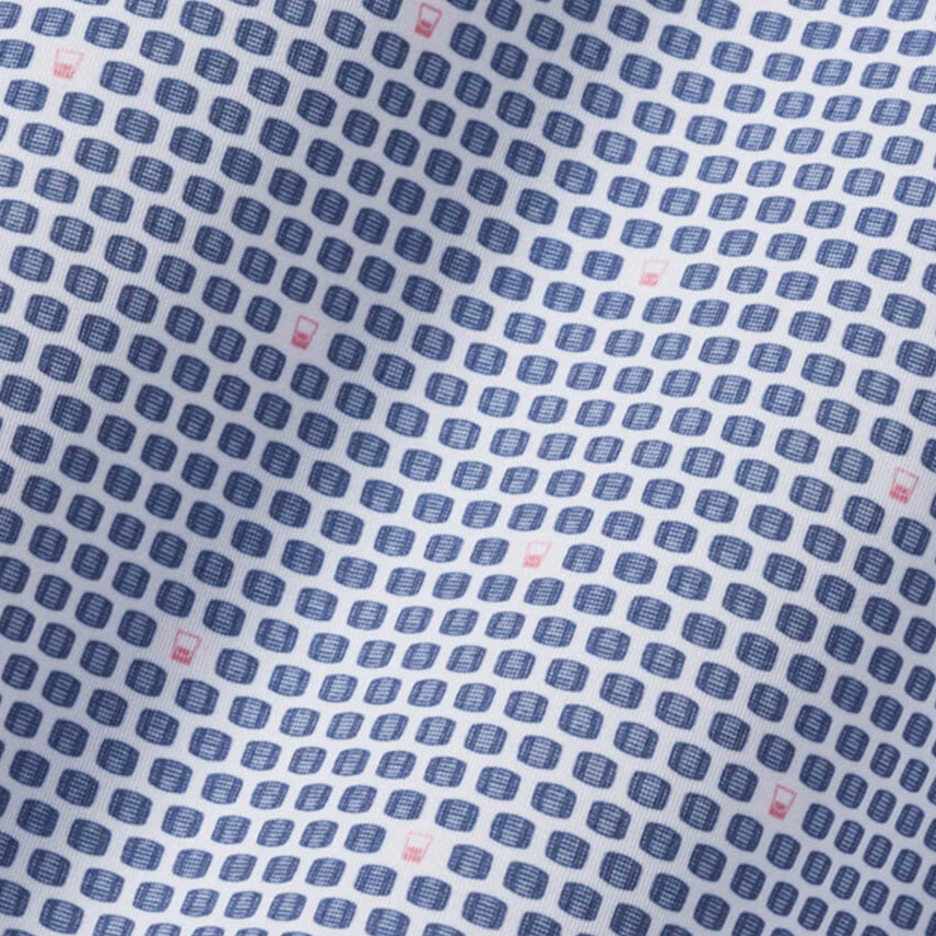 BDA Holderness & Bourne - The Elgin Shirt: Aberdeen Blue/Scotch Pink/White