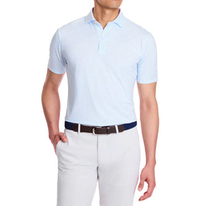 BDA Holderness & Bourne - The Jarvis Shirt: White, Skye, & Scotch Pink