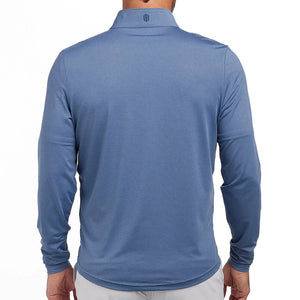 Holderness & Bourne - The Bell Pullover: Heathered Aberdeen Blue
