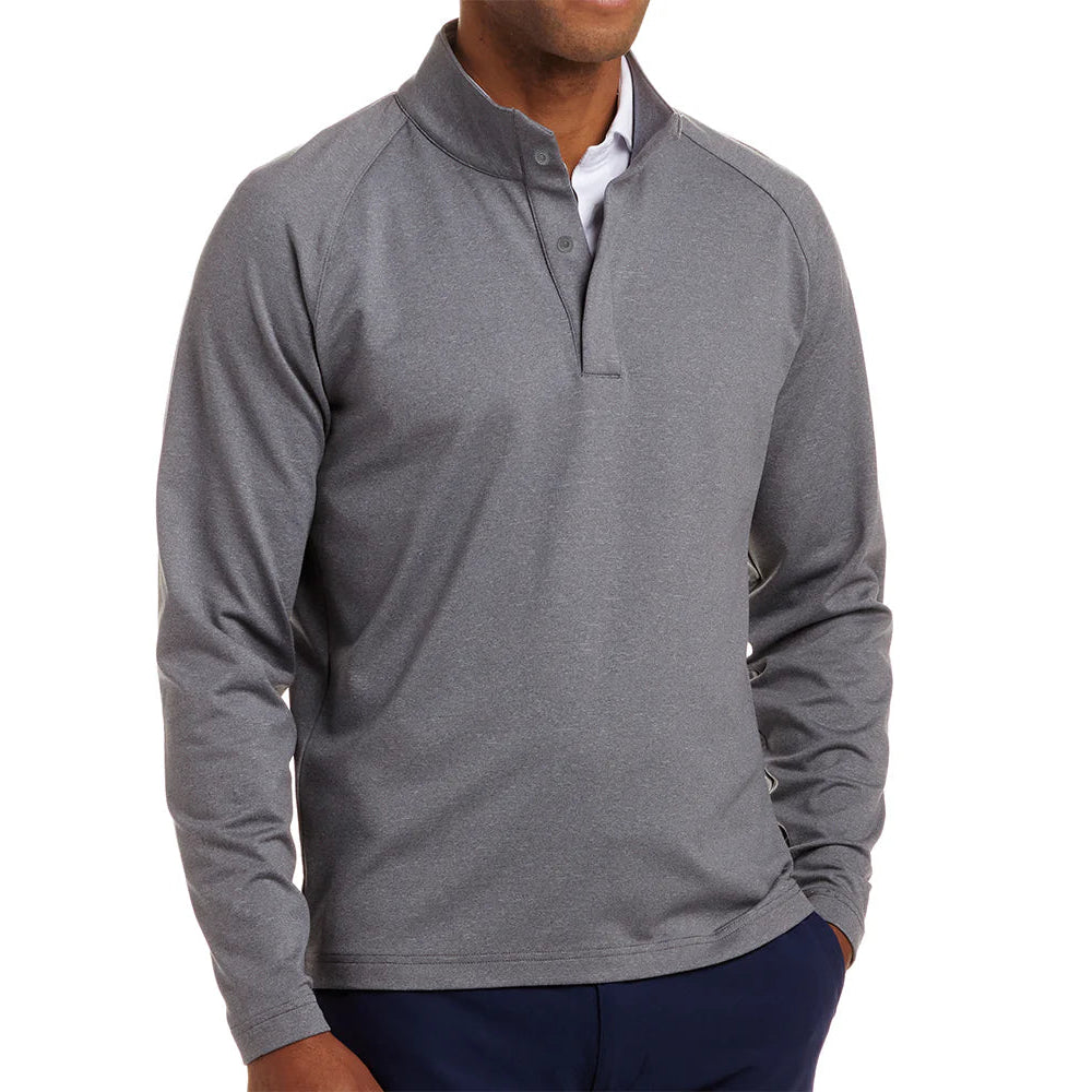 Holderness & Bourne - The Payne Pullover: Heathered Charcoal