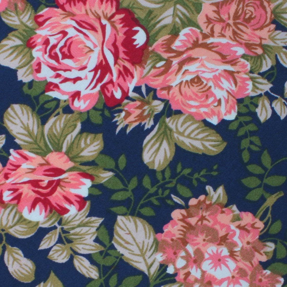 OTAA Tie - Hawaiian Pink Floral
