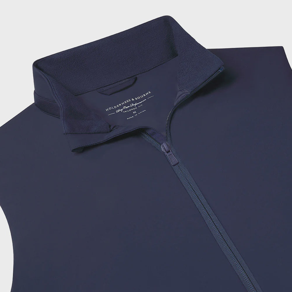 Holderness & Bourne - The King Vest: Navy