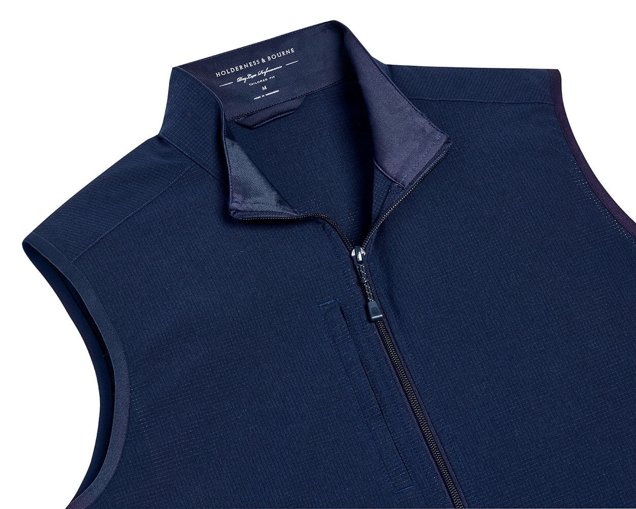 BDA Holderness & Bourne - The Ventura Vest: Navy