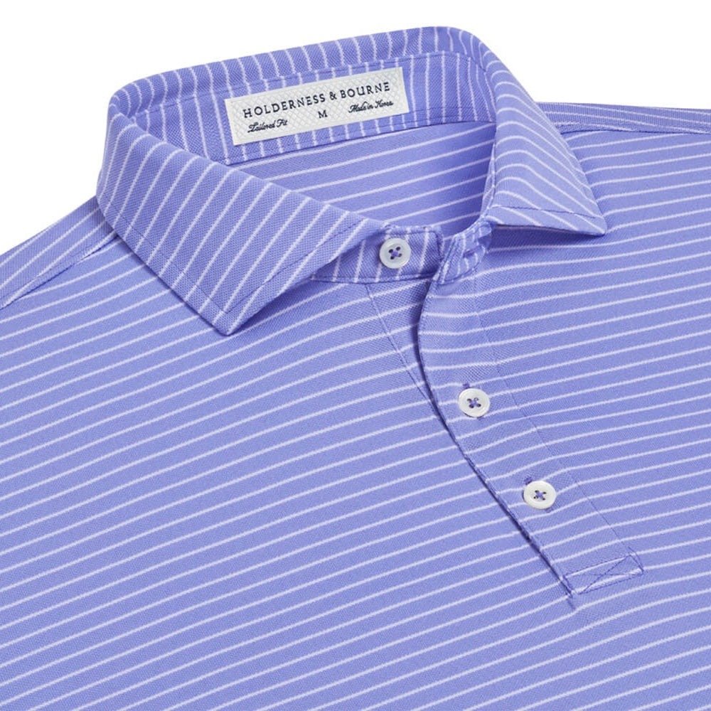 Holderness & Bourne - The Gordon Shirt: Lavender & White