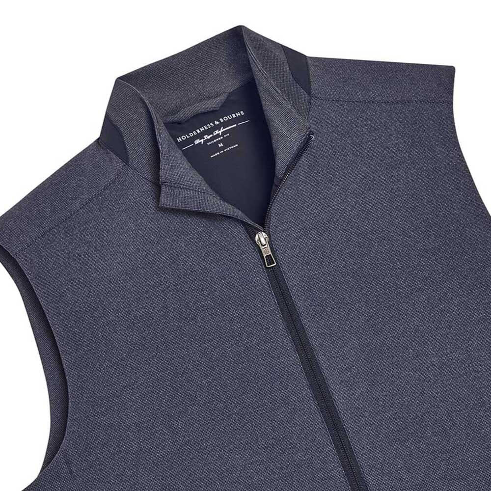 Holderness & Bourne - The Faulkner Vest: Navy