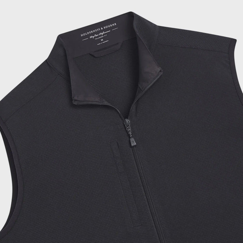 Holderness & Bourne - The Ventura Vest: Black