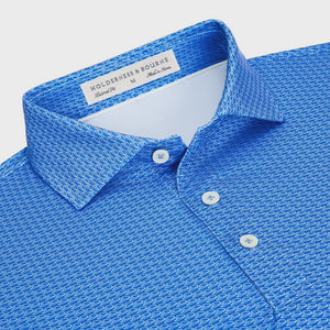 BDA Holderness & Bourne - The Frame Shirt: Marlin Blue & White
