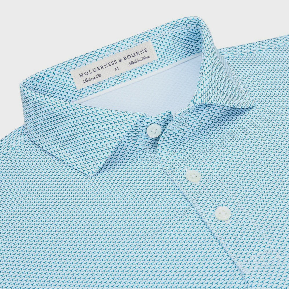 Holderness & Bourne - The Armfield Shirt: Deep Teal
