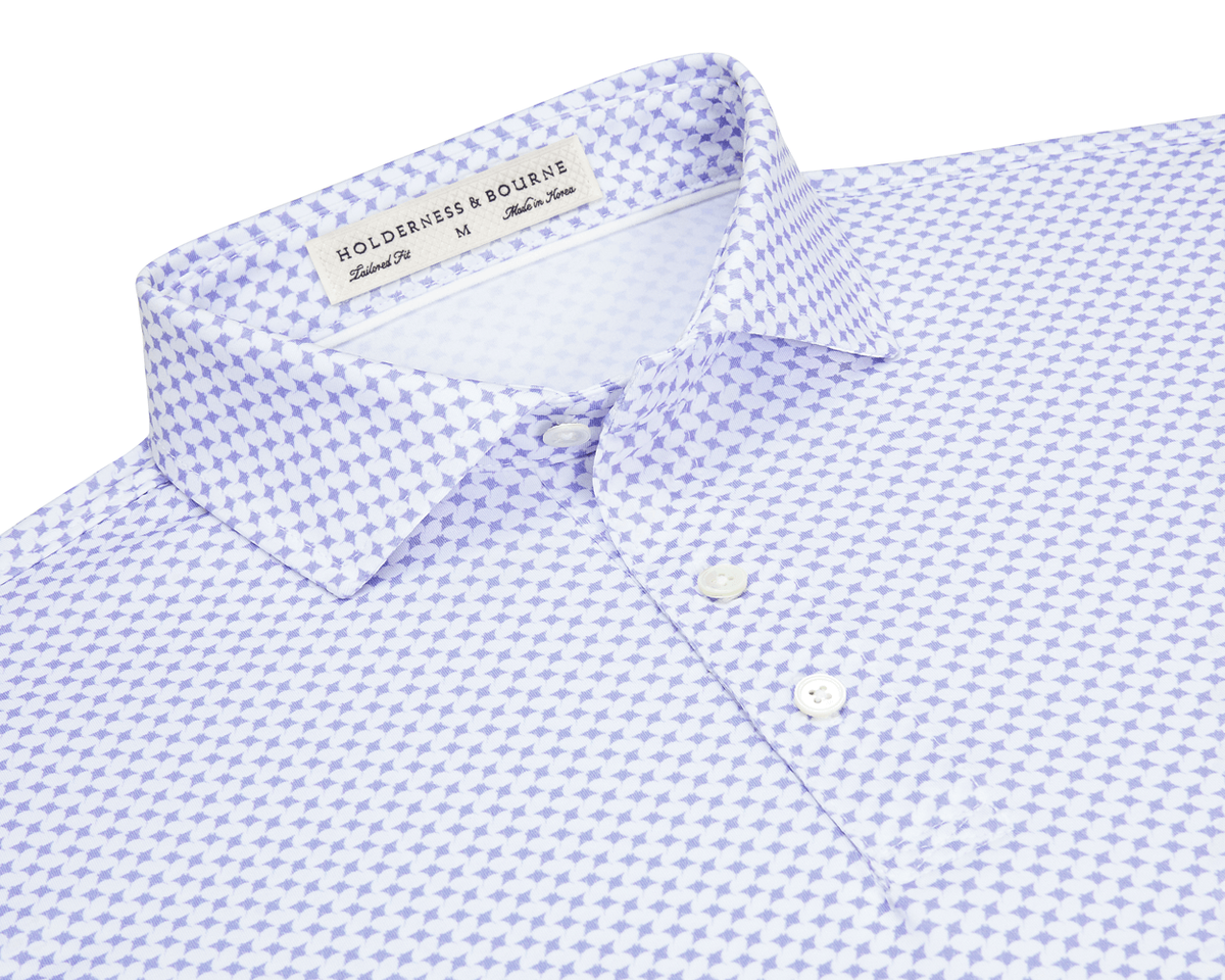 BDA Holderness & Bourne - The Raynor Shirt: Lavender