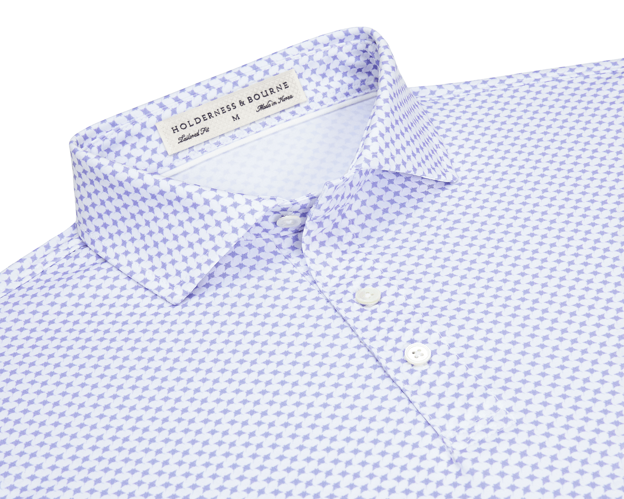 BDA Holderness & Bourne - The Raynor Shirt: Lavender