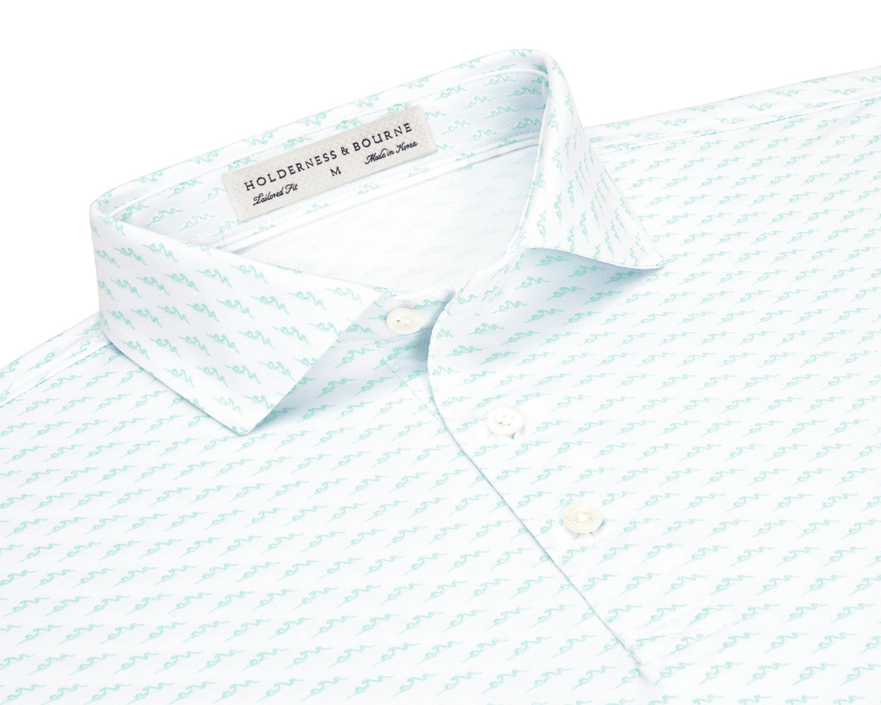 BDA Holderness & Bourne - The Whitecap Shirt: Abaco