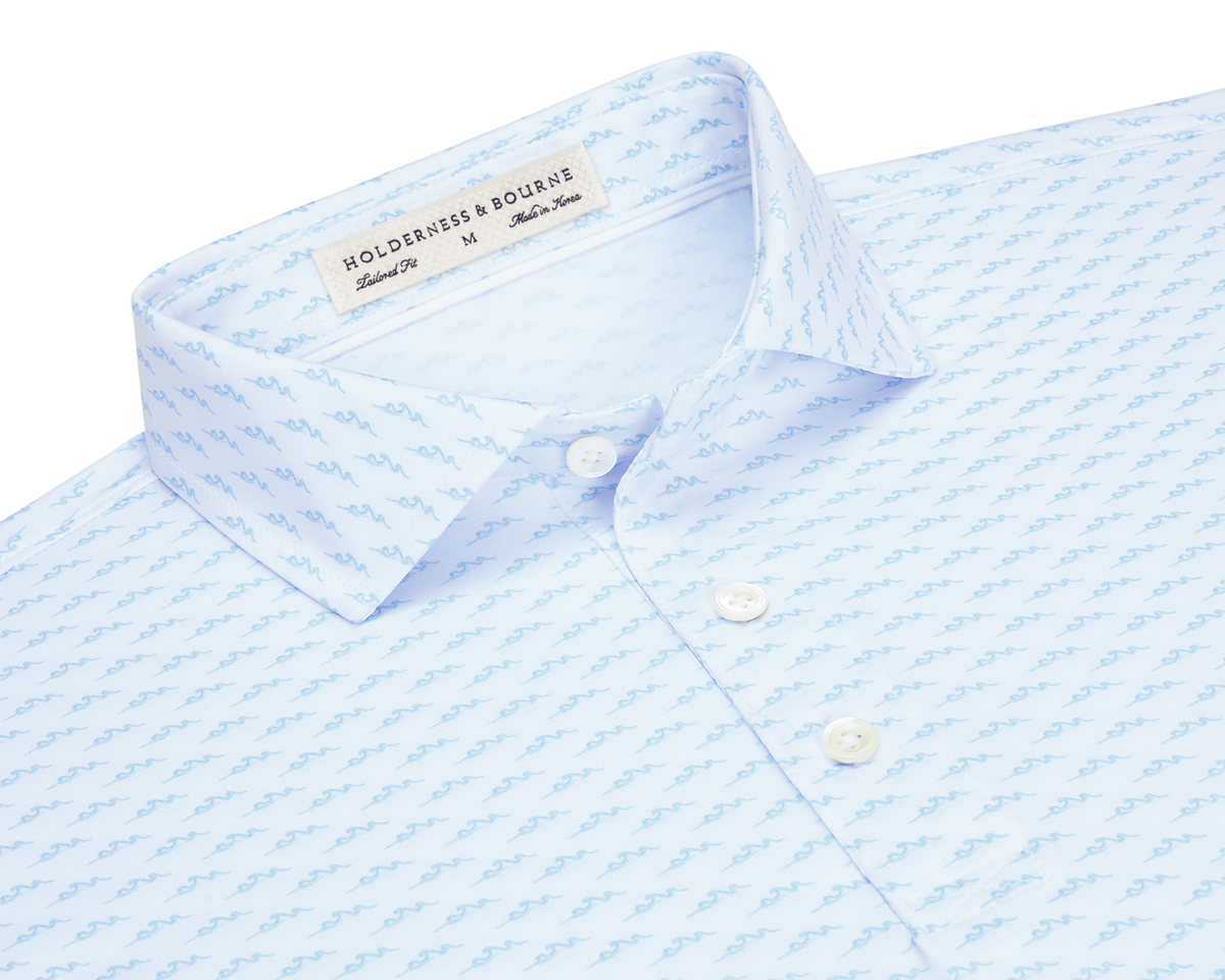 BDA Holderness & Bourne - The Whitecap Shirt: Skye