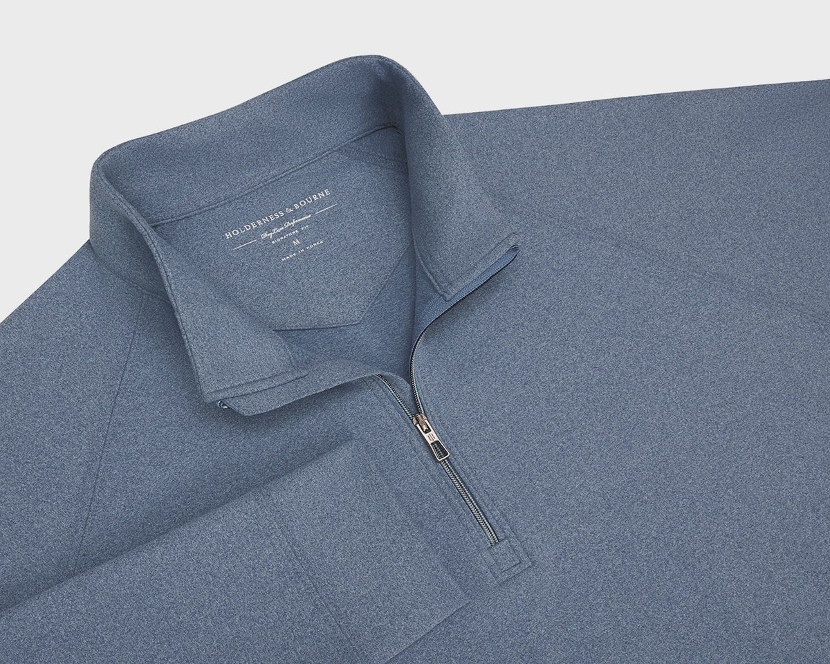 BDA Holderness & Bourne - The Westland Pullover: Heathered Andover