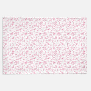 TABS Minky Blanket - Bermuda Rose