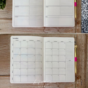 La Petite Soiree Bermuda Planner - Blue