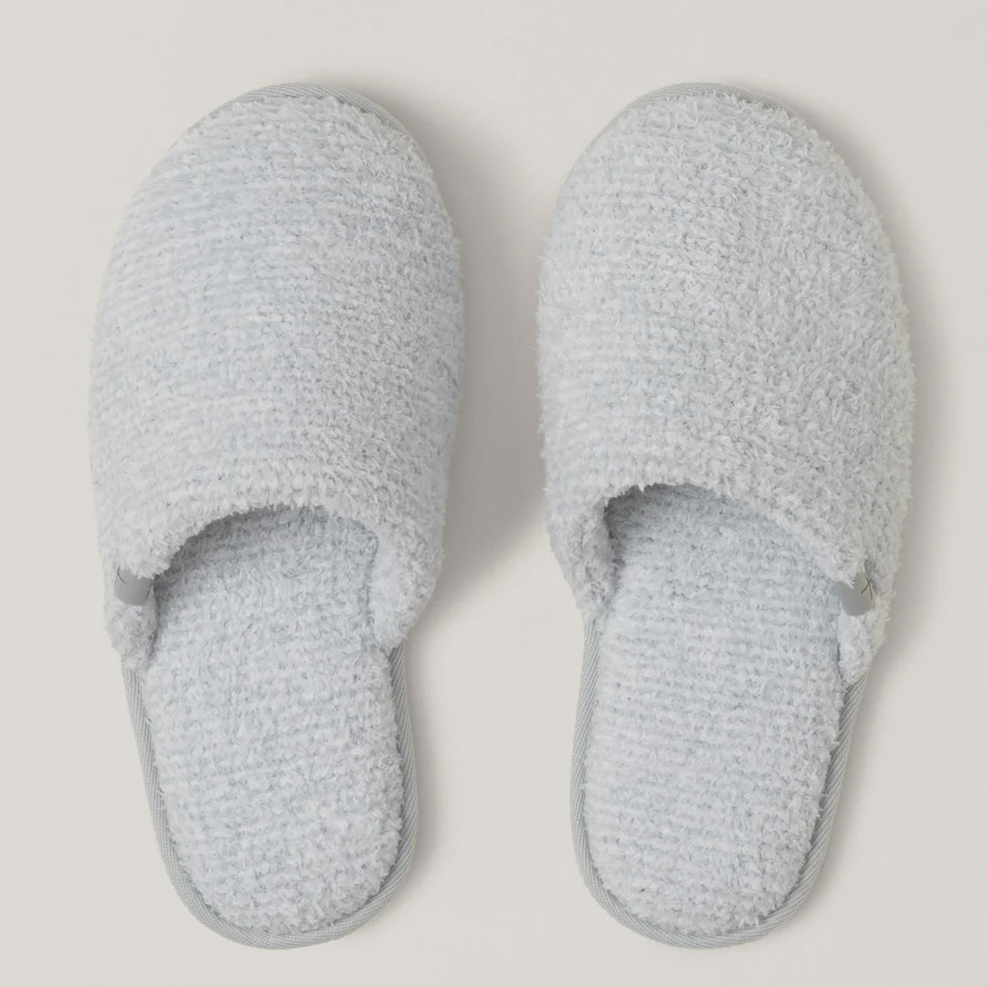Barefoot Dreams CozyChic Unisex Slipper - Ocean White