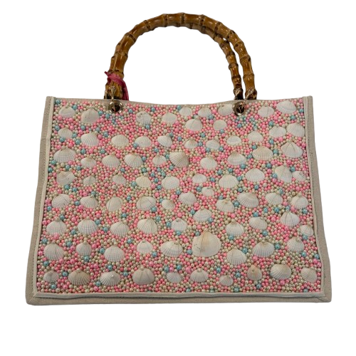 Tiana Designs - Bamboo Tote - Pink Shell