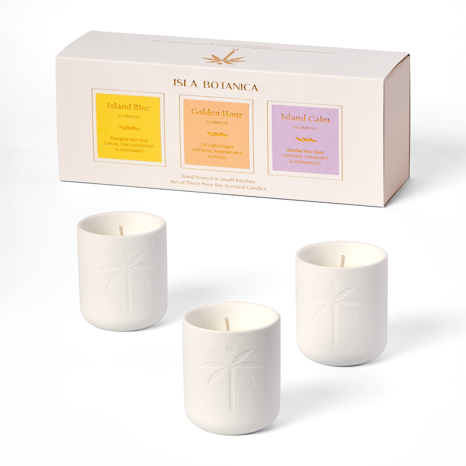 Isla Botanica Island Moments – Candle Gift Set (3 x 105g)