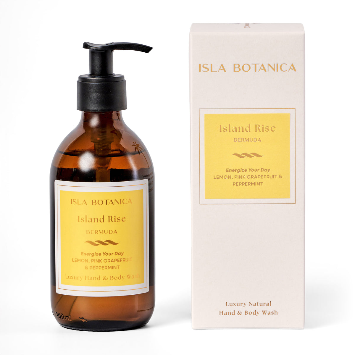 Isla Botanica Island Rise – Hand & Body Wash 300ml