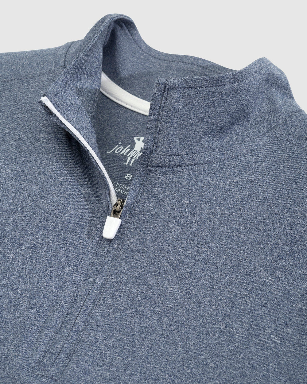 Johnnie-O Flex Jr. Performance 1/4 Zip Pullover - Heather Navy