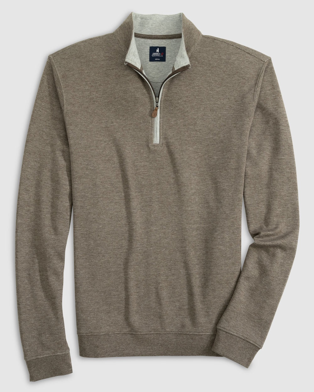 Johnnie-O Sully 1/4 Zip Pullover - Maple