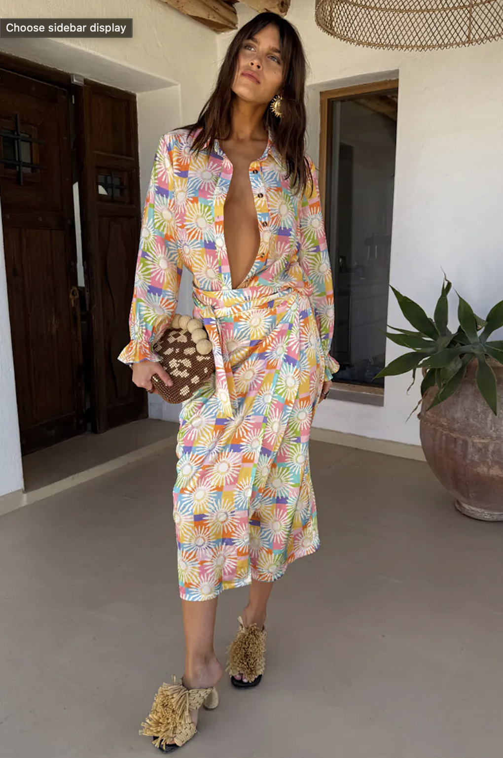 BDA Never Fully Dressed Jaspre Skirt - Check Sun