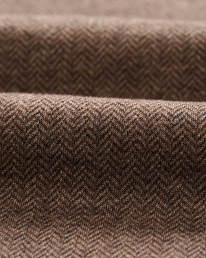 Johnnie-O Rubin Cotton Cashmere 1/4 Zip Pullover - Bison