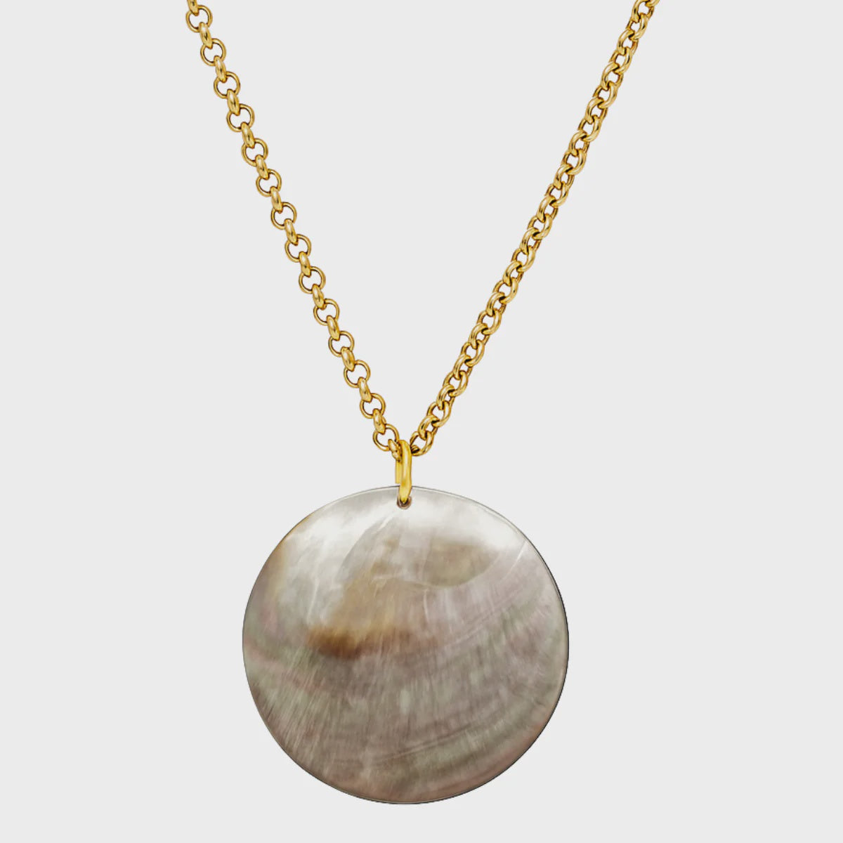 Ellie Vail Necklace - Julane Mother Of Pearl Shell Pendant