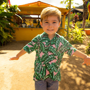 Kenny Flowers Boys Hawaiian Shirt - The Little Luau