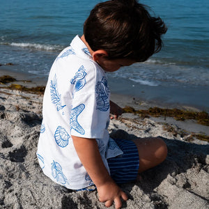Kenny Flowers Boys Hawaiian Shirt - The Sardinia