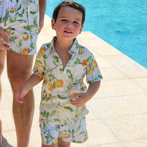 Kenny Flowers Boys Hawaiian Shirt - The Valencia