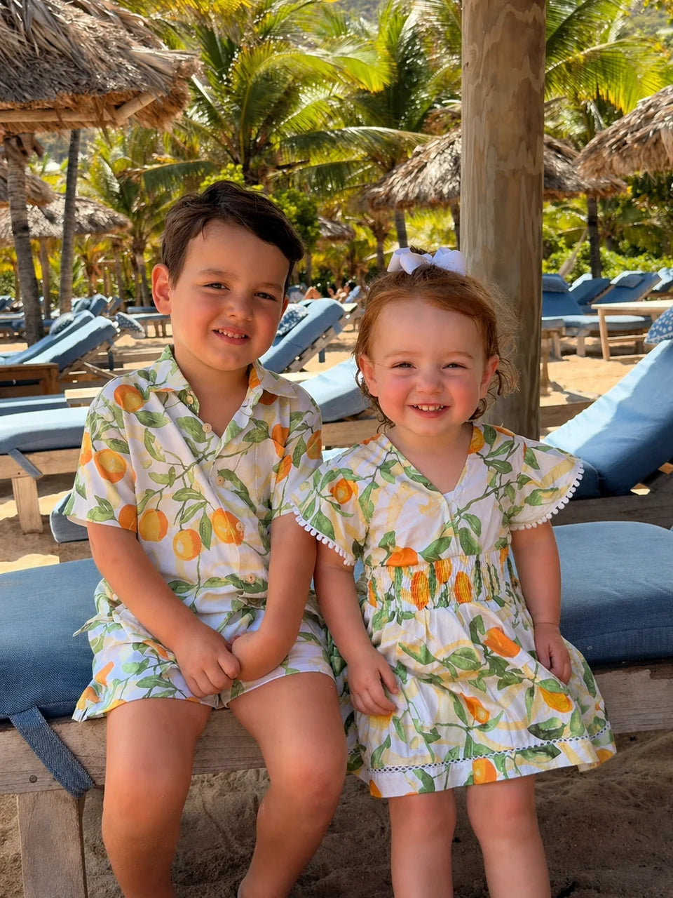 Kenny Flowers Boys Hawaiian Shirt - The Valencia