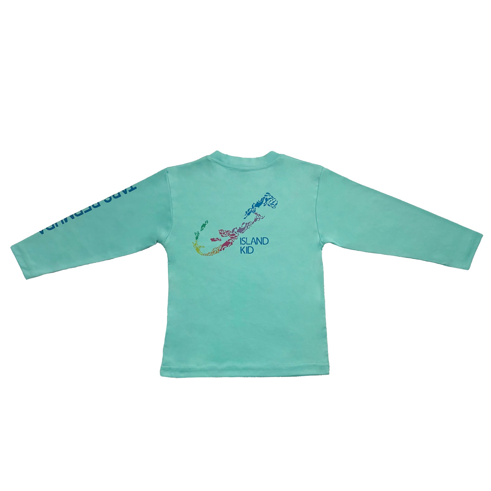 The Loren TABS Kid's Long Sleeve Sun Shirt - Turquoise