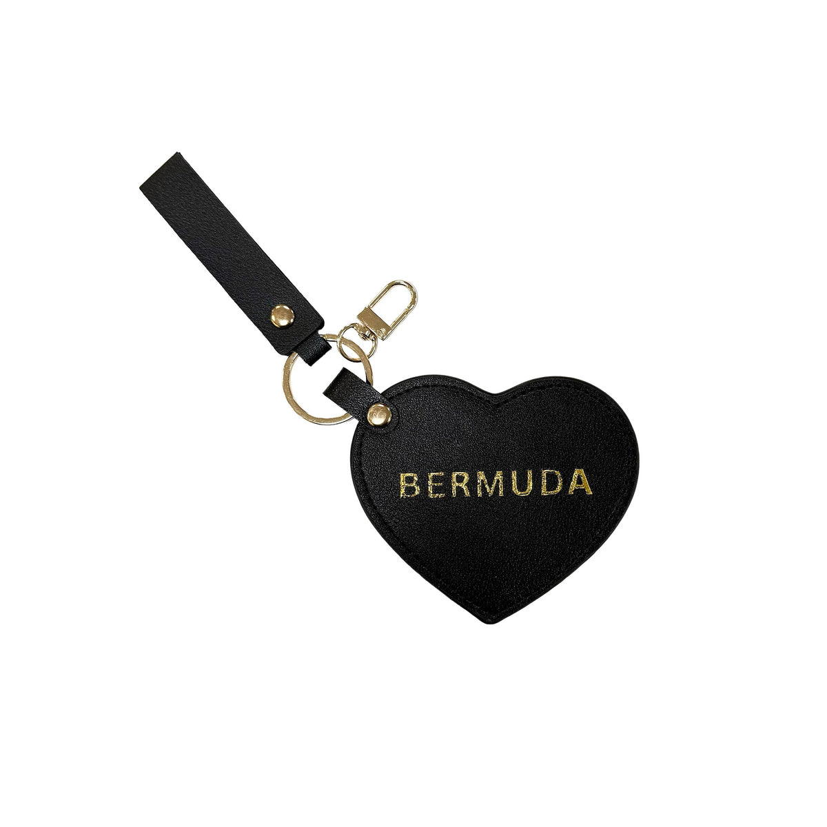 La Petite Soiree Heart Mirror - Black