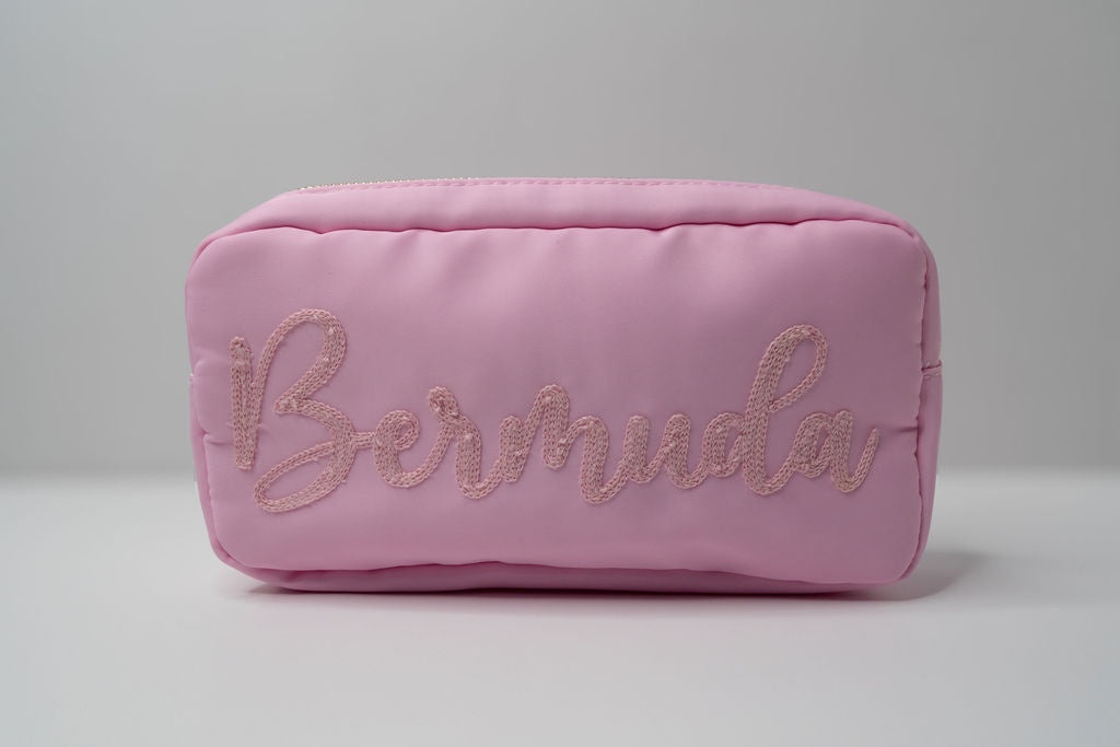 La Petite Soiree - Pink Canvas Pouch