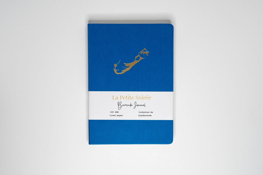 La Petite Soiree Large Journal - Caribbean Blue