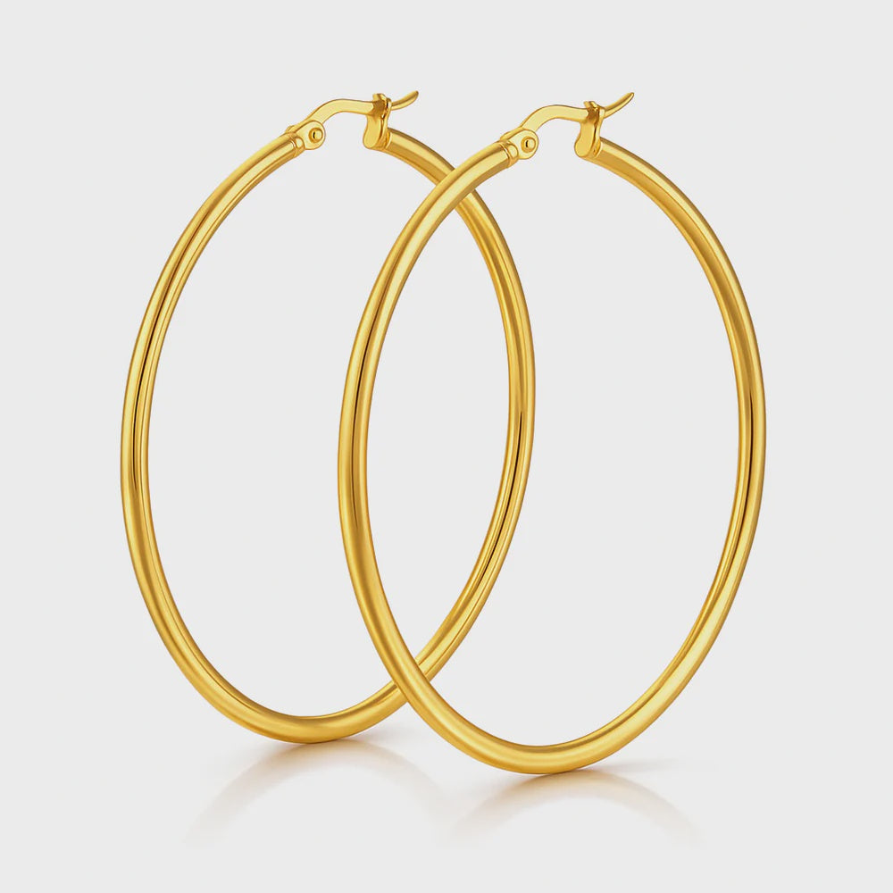 Ellie Vail - Laurette Large Hoop Earring