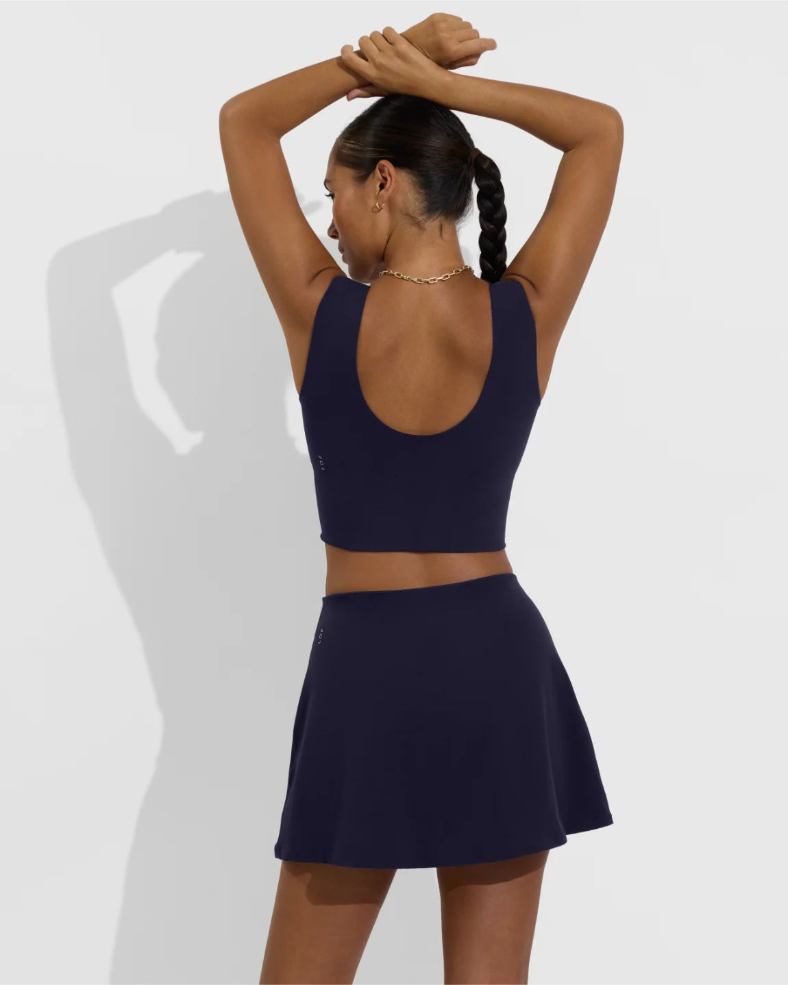 Left On Friday - Match Skirt - Sprint (Navy)