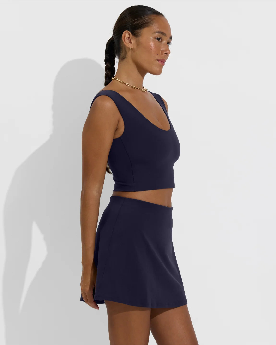 Left On Friday - Match Skirt - Sprint (Navy)