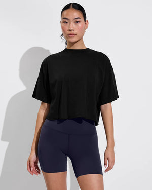 Left On Friday - Swell Tee Jet Black