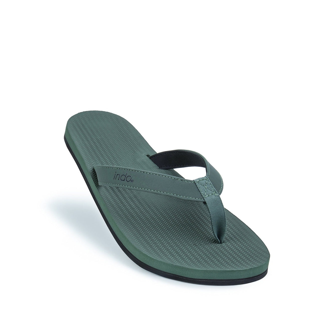 Indosole Men's Flip Flops - Leaf