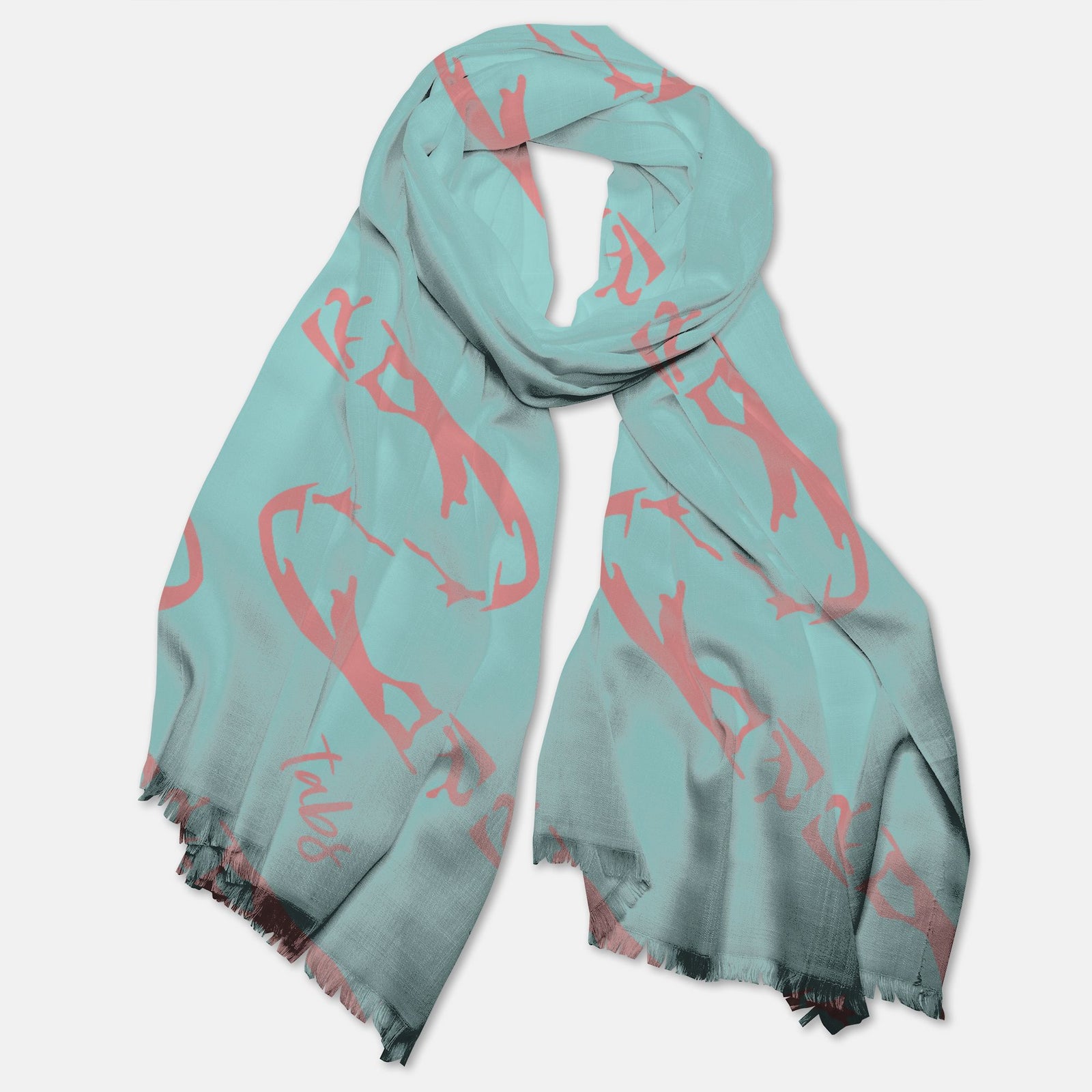 TABS Scarf - Bermuda Map