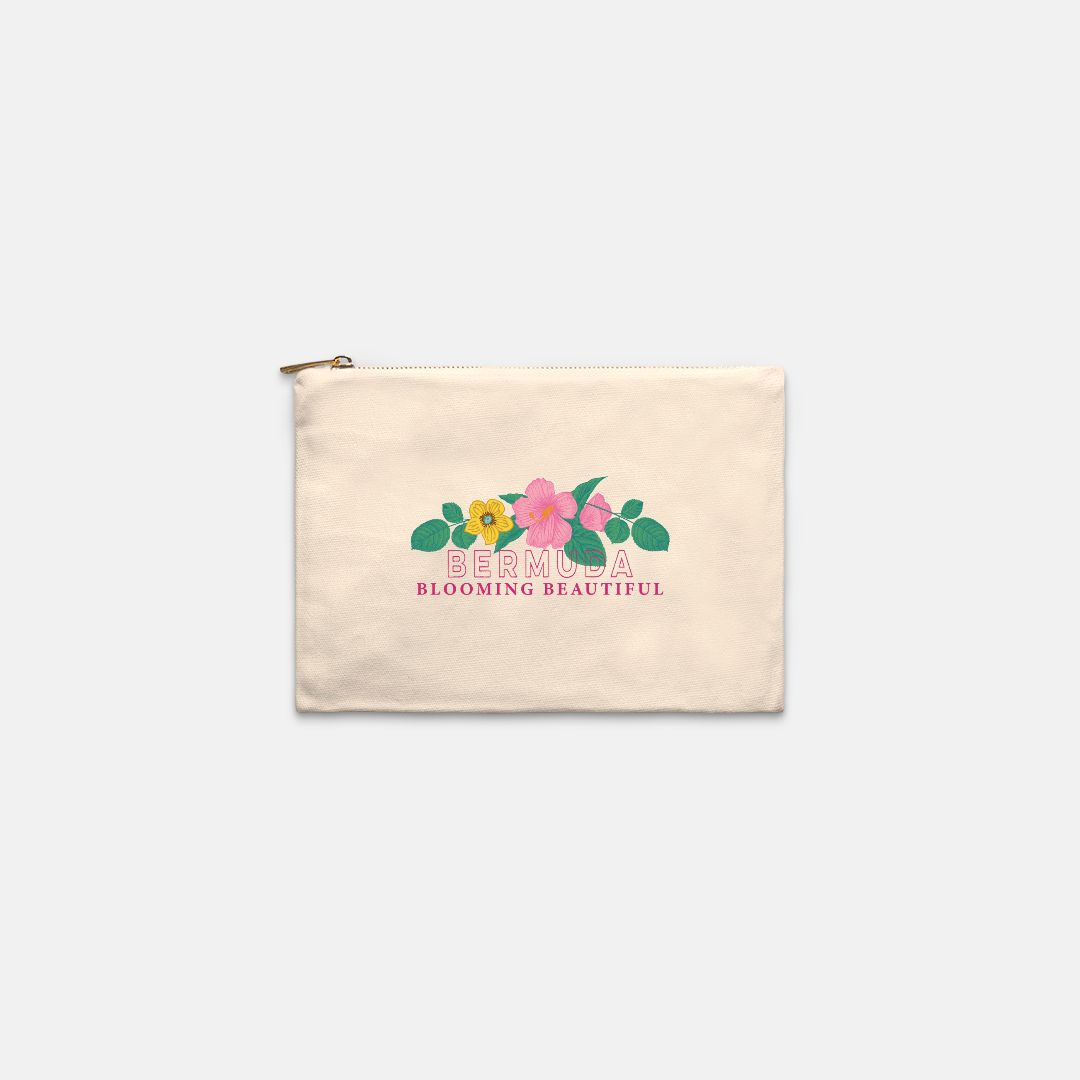 TABS Canvas Clutch - The Botanist: Blooming Beautiful