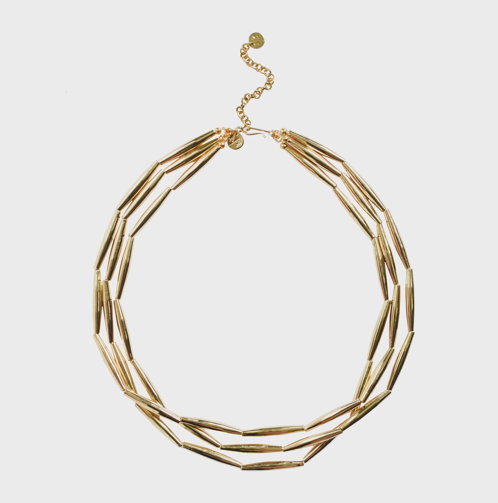 Adriana Pappas Liquid Gold Necklace - Three Strand