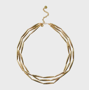 Adriana Pappas Liquid Gold Necklace - Three Strand