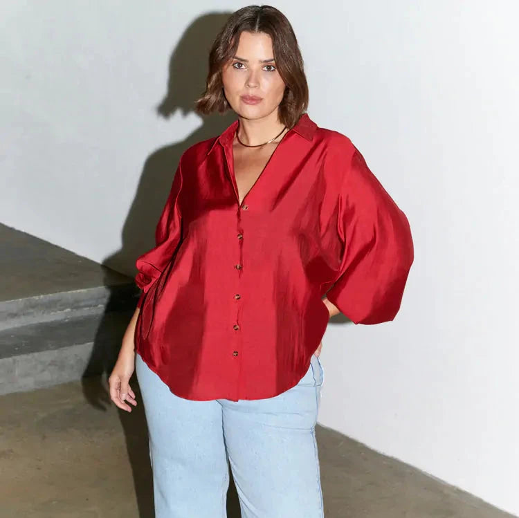Never Fully Dressed Miley Shirt - Red