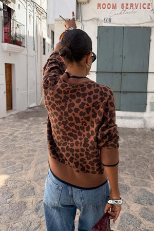 Never Fully Dressed Leopard Cheryl Cardigan