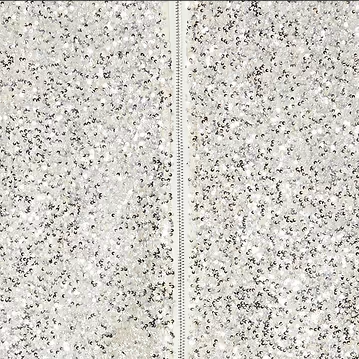 Never Fully Dressed Silver Sequin Bomber Jacket