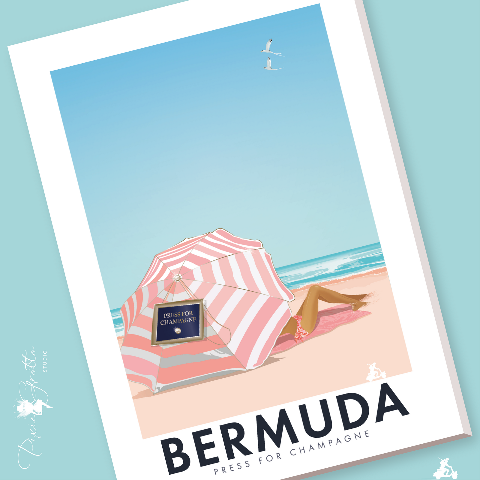 Pixie Grotto Press for Champagne