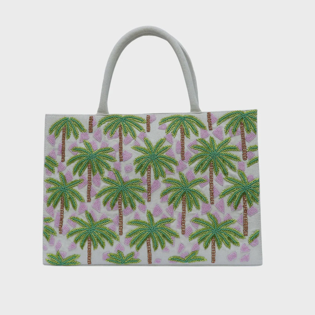 Tiana Designs - Small Tote - Palm trees